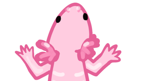 Placeholder axolotls